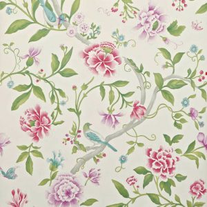 Sanderson behang One Sixty Porcelain Garden