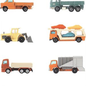 Esta fotobehang Forest Friends tractoren/vrachtwagens 159048