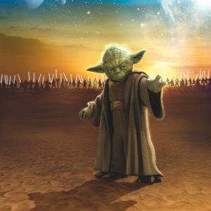 Komar fotobehang 4-442 Star Wars Movie Master Yoda