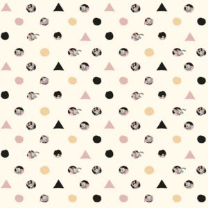 Komar fotobehang DX4-003 Dumbo Angles & Dots