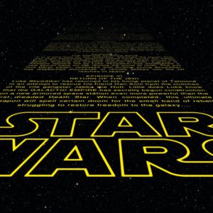 Komar fotobehang 8-487 Star Wars Intro