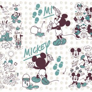 Komar fotobehang DX7-026 Mickey & Friends