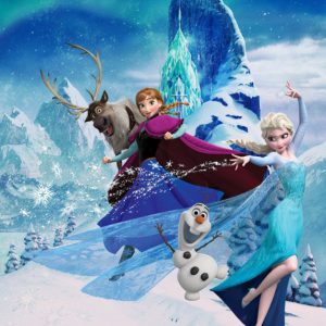 Komar fotobehang DX4-014 Frozen Elsas Magic