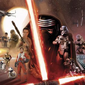 Komar fotobehang  8-492 Star Wars Ep7 Collage
