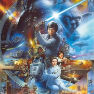 Komar fotowand 4-441 Star Wars Luke Skywalker Collage