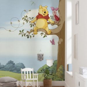Komar fotobehang  4-4116 Winnie Pooh Tree