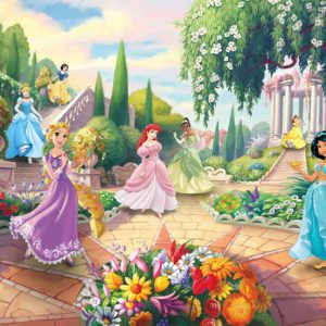 Komar fotobehang 8-4109 Disney Princess Park