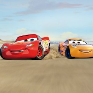 Komar fotobehang 8-4100 Cars Beach Race
