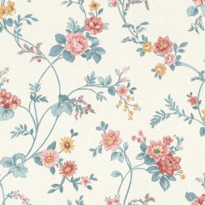 Petite Fleur behang met bloemetjes