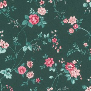 Petite Fleur behang met bloemetjes