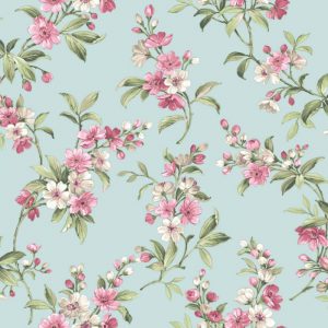 Blooming Garden 6 behang met bloemetjes