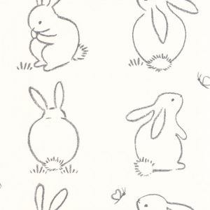 Once Upon a time behang Funny Bunny (konijn)