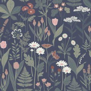 Dutch Midbec Örtagárd behang 92102