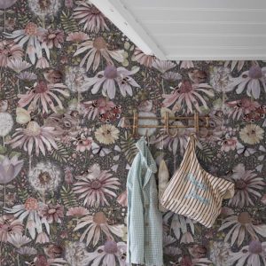 Playful Rooms behangwand muis/vlinder/vogel/slak