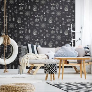 Kids Walls behang nautisch