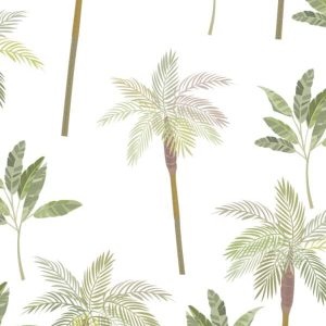 Kids Walls behang met palmbomen