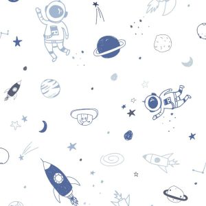 Kids Walls behang outerspace/astronouten