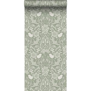 Esta behang Vintage flowers bloemen en vogels 139293
