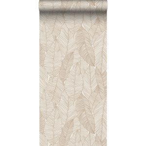 Esta behang getekende bladeren 139352