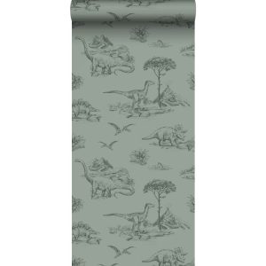 Esta behang Forest Friends met dino s 139358