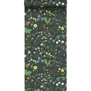 Esta behang Vintage Flowers met veldbloemen 139392