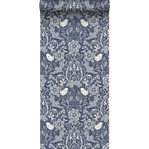 Esta behang Vintage Flowers bloemen en vogels 139435