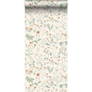 Esta behang Vintage flowers met veldbloemen 139481