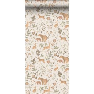 Esta behang Forest Friends met bosdieren 139525