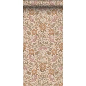 Esta behang Vintage Flowers bloemen en vogels 139567