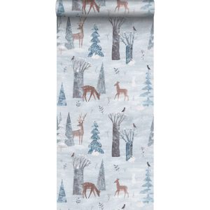 Esta behang Forest Friends met hertjes 139583