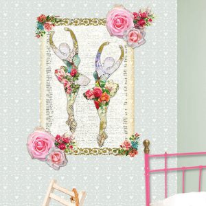 Wanna haves behang met ballerinas