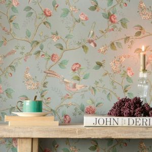 Eijffinger PIP 6 behang Good Nightingale lichtblauw