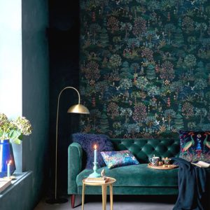 Eijffinger Wallpower PIP behang 6 Garden Infinito blauw