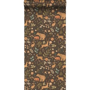 Esta behang Forest Friends met bosdieren 139526