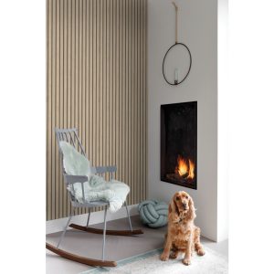 Esta behang vintage flowers houten wandpanelen 139607