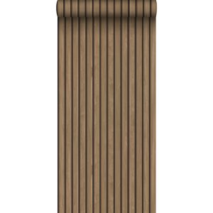 Esta behang vintage flowers houten wandpanelen 139608