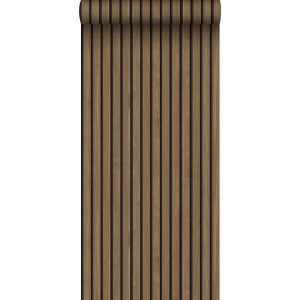 Esta behang vintage flowers houten wandpanelen 139609