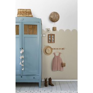 Esta fotobehang lambrisering zandbeige 159230