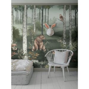 Newbie fotobehang Wild forest