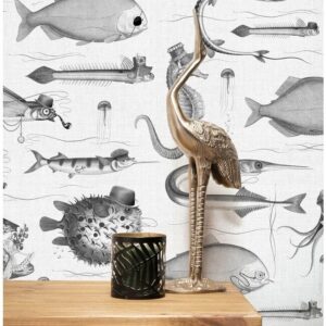 Kek behang met Dandy Fish/vissen