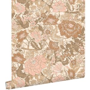 Esta behang met bloemen 131191