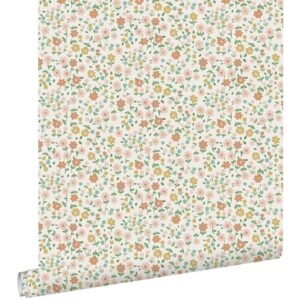 Esta behang met kleine bloemetjes 139467