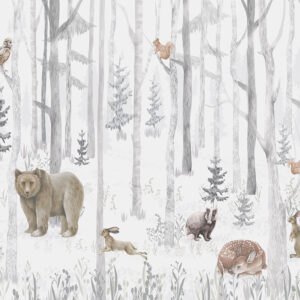 Dutch Cute Walls behang Winter Woodland