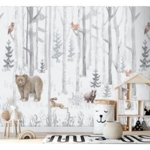 Dutch Cute Walls behang Winter woodland