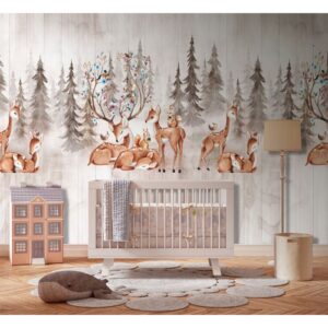 Dutch Cute Walls behang Deer camp