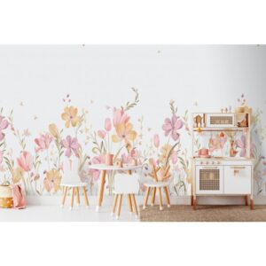 Dutch Cute Walls behang Bee Flowers