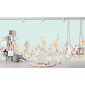 Dutch Cute Walls behang Bee Flowers