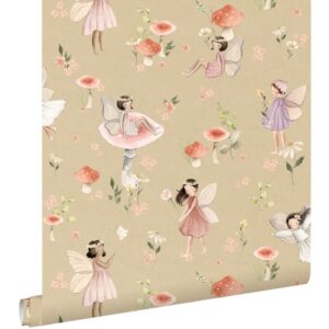 Esta behang met Elfjes 131340