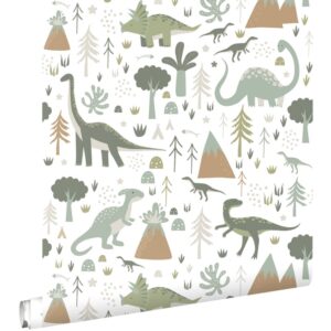 Esta behang met Dinosaurussen 131357
