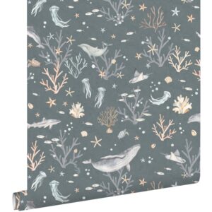 Esta behang met onderwaterwereld 131258